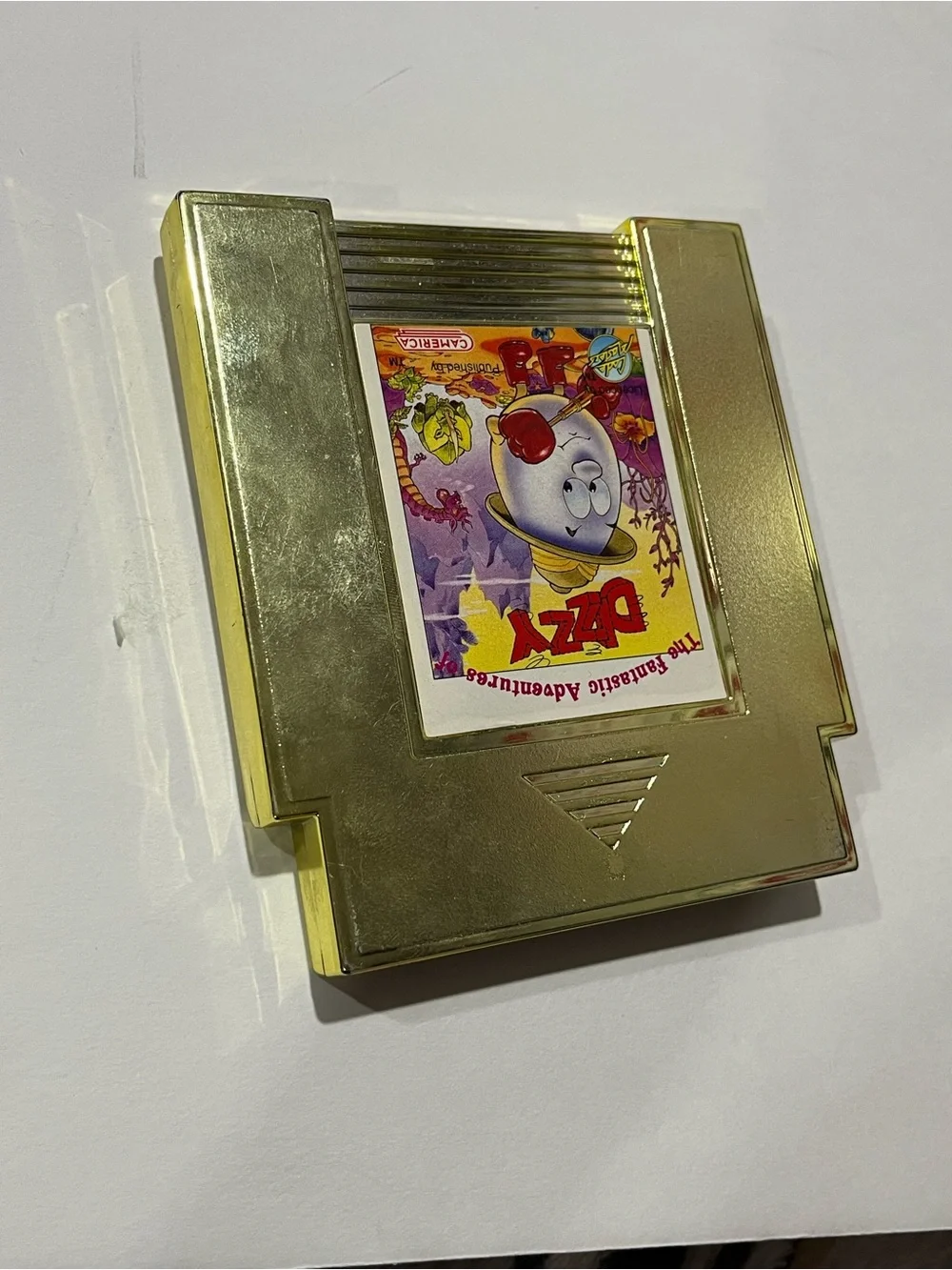 Nintendo NES Game Cart The Fantastic Adventures of Dizzy Camerica